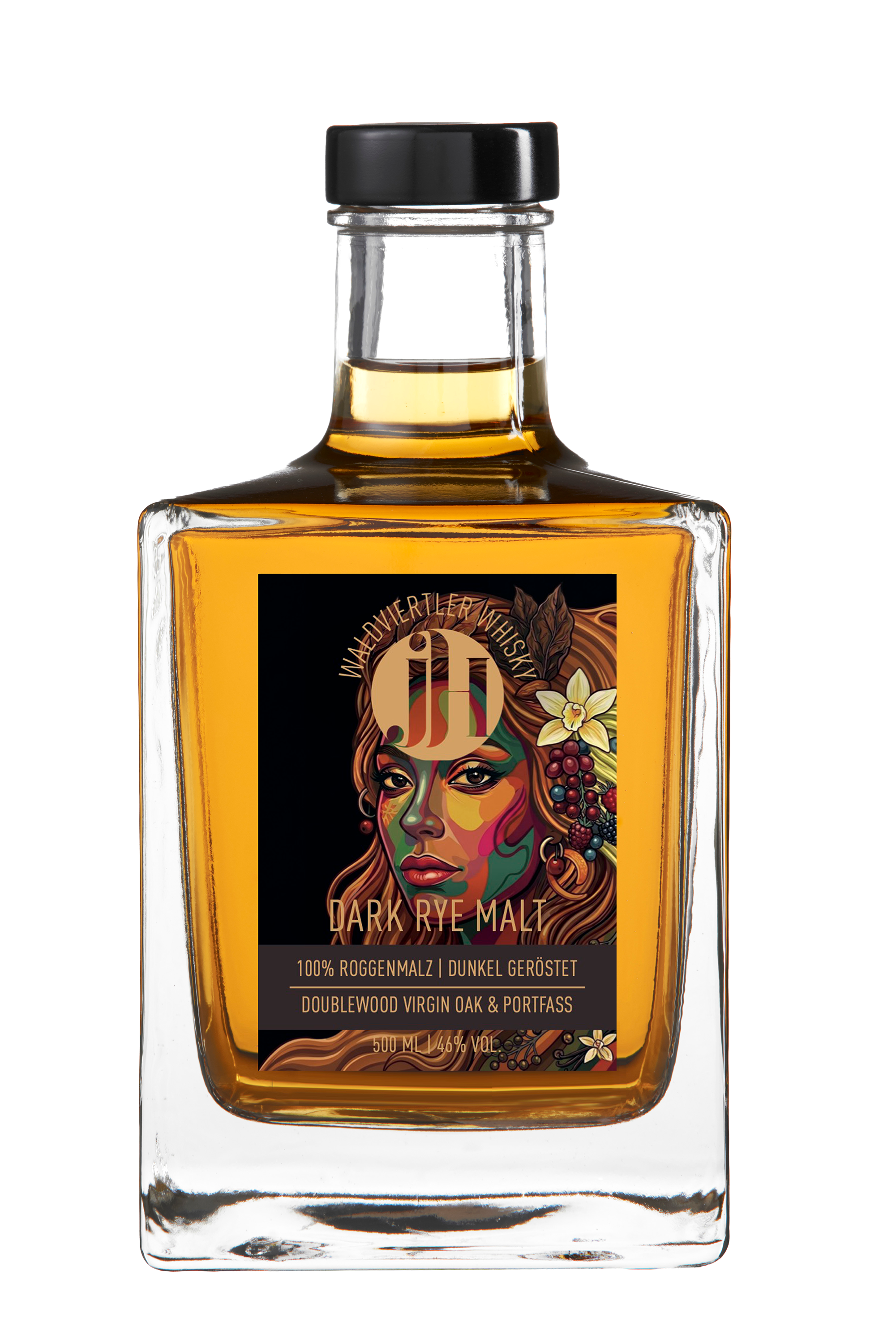 Dark Rye Malt J.H. (Doublewood - Virgin Oak & Portfass)