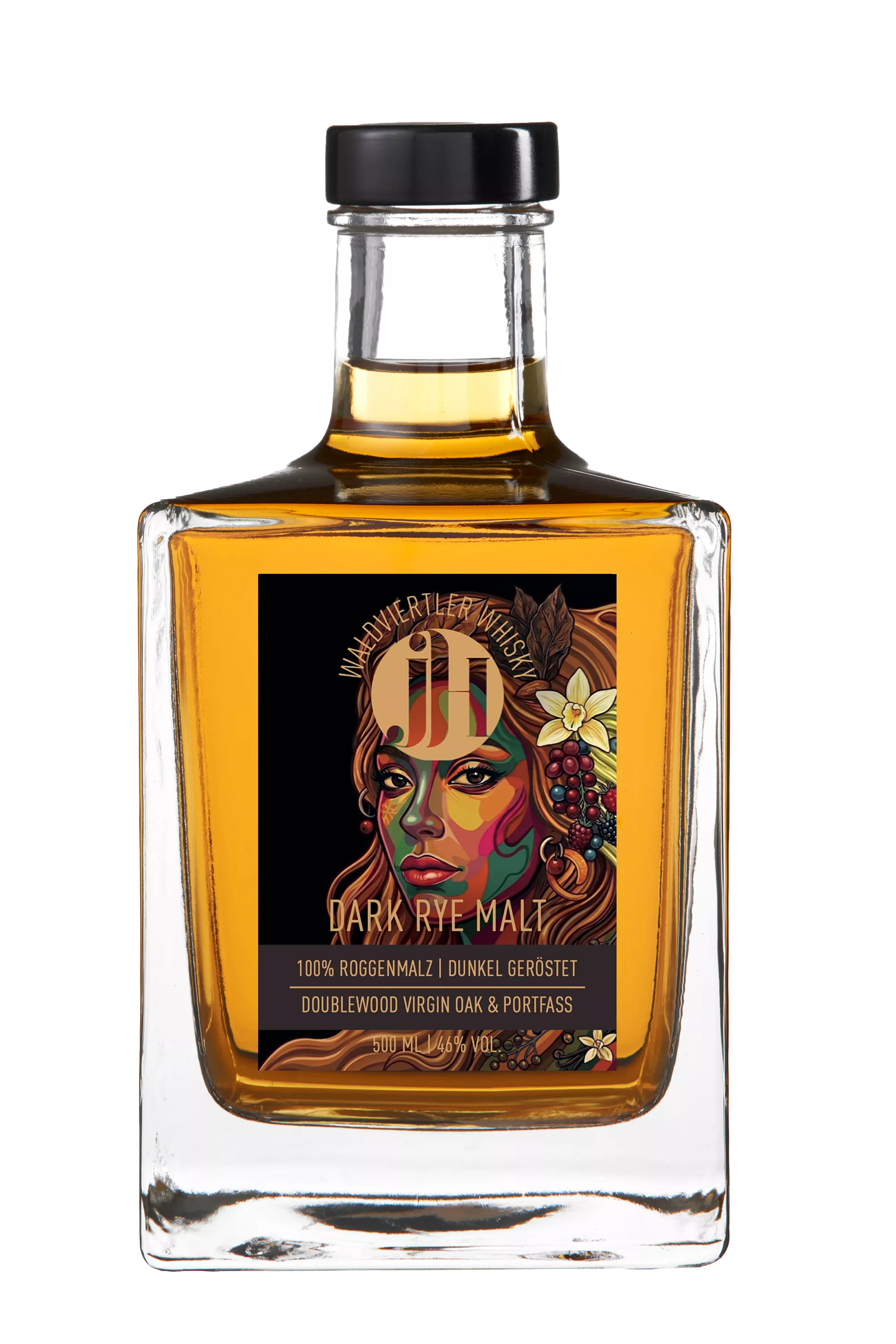 Dark Rye Malt J.H. (Doublewood - Virgin Oak & Portfass)