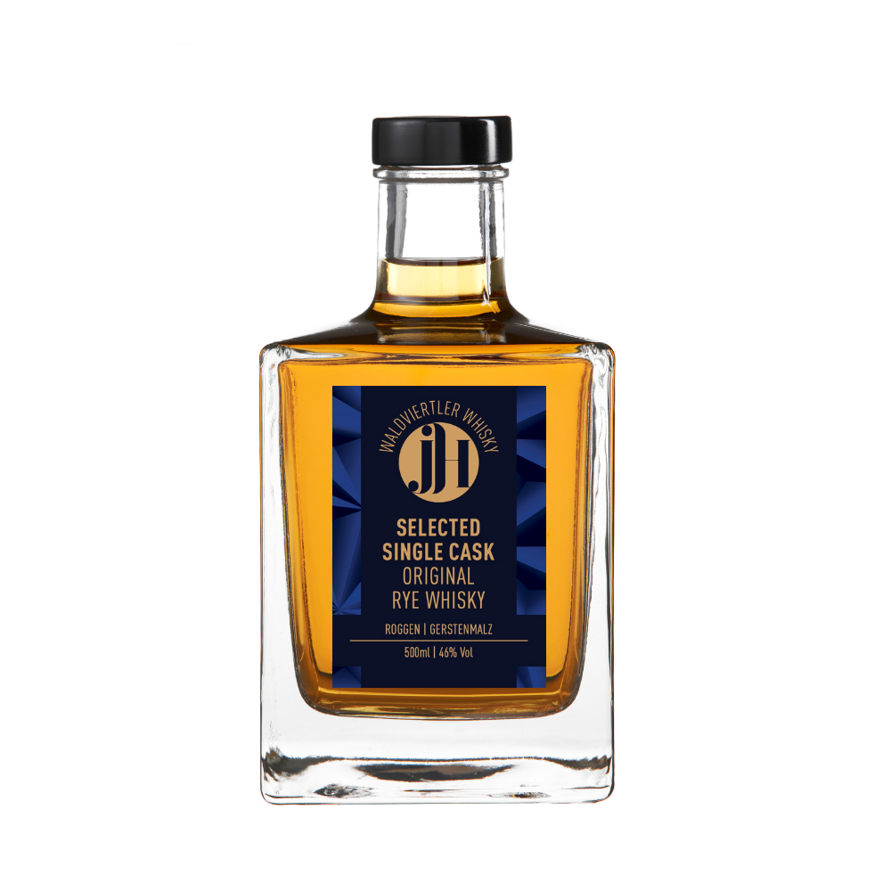 SELECTED SINGLE CASK Original Rye Whisky J.H.