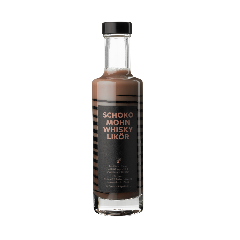 Schoko-Mohn-Whiskylikör