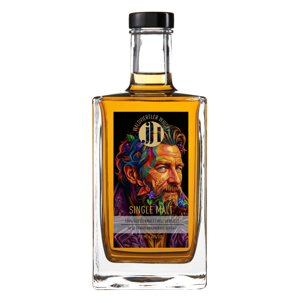 Single Malt J.H. 13 Jahre, Ex-Traubenbrandfass