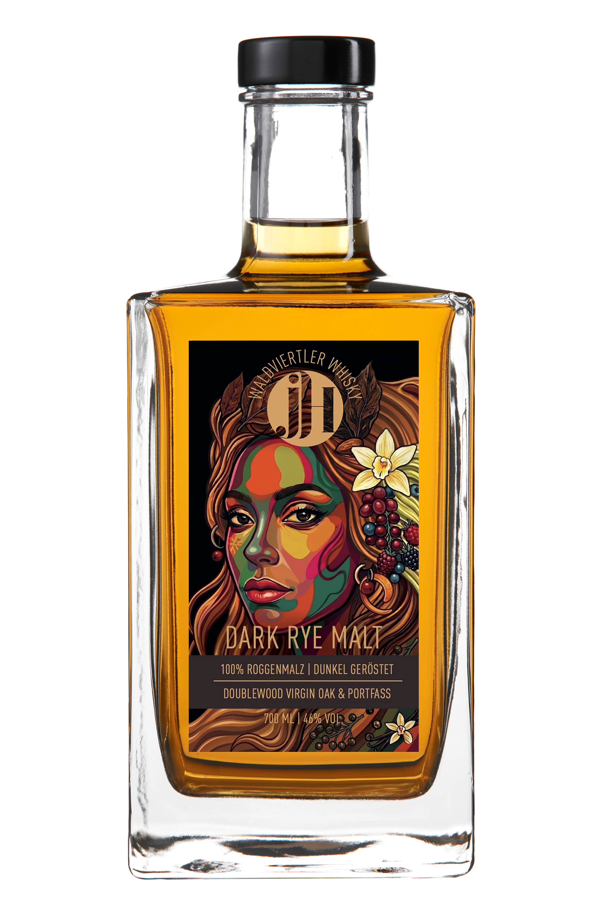 Dark Rye Malt J.H. (Doublewood - Virgin Oak & Portfass)
