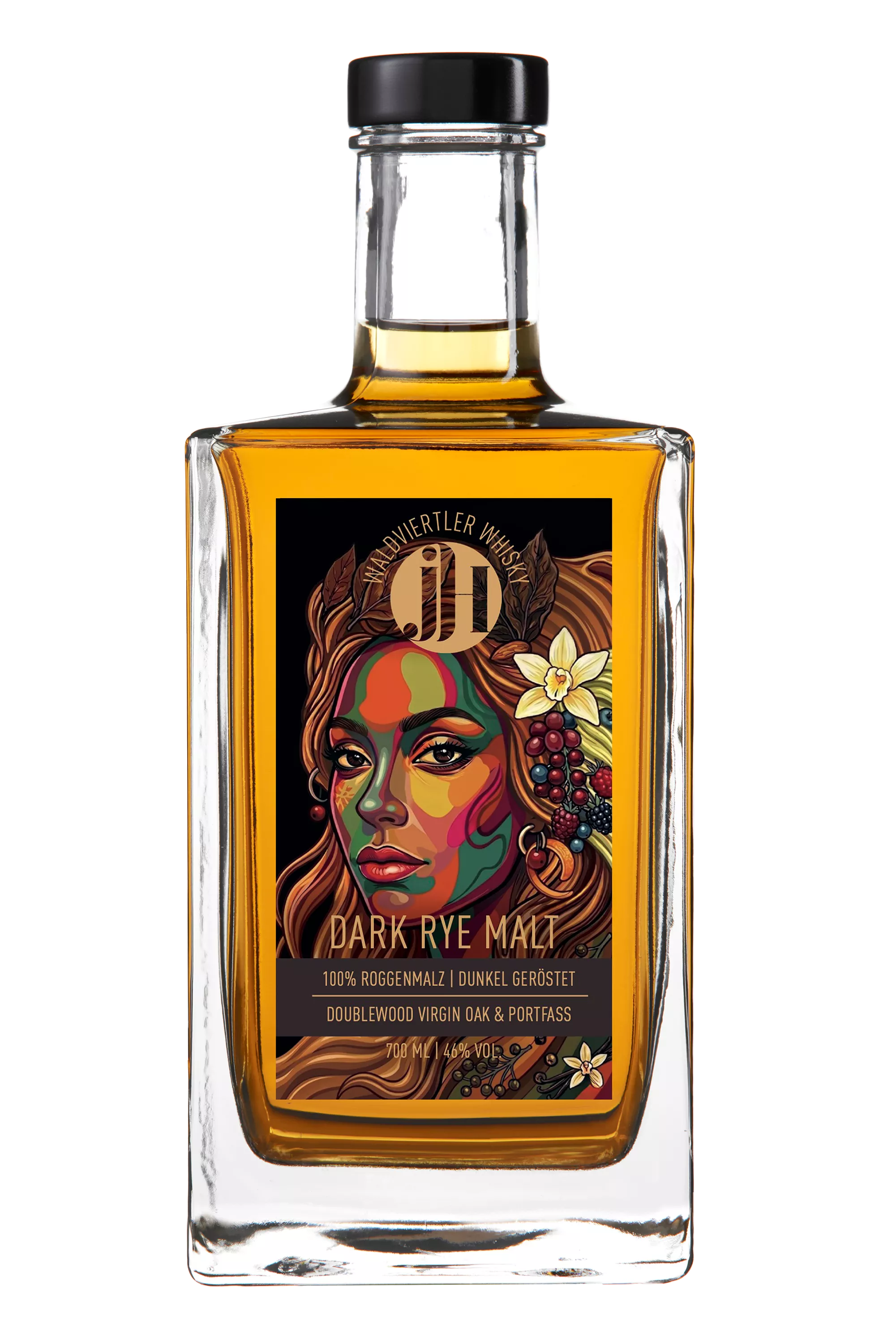 Dark Rye Malt J.H. (Doublewood - Virgin Oak & Portfass)