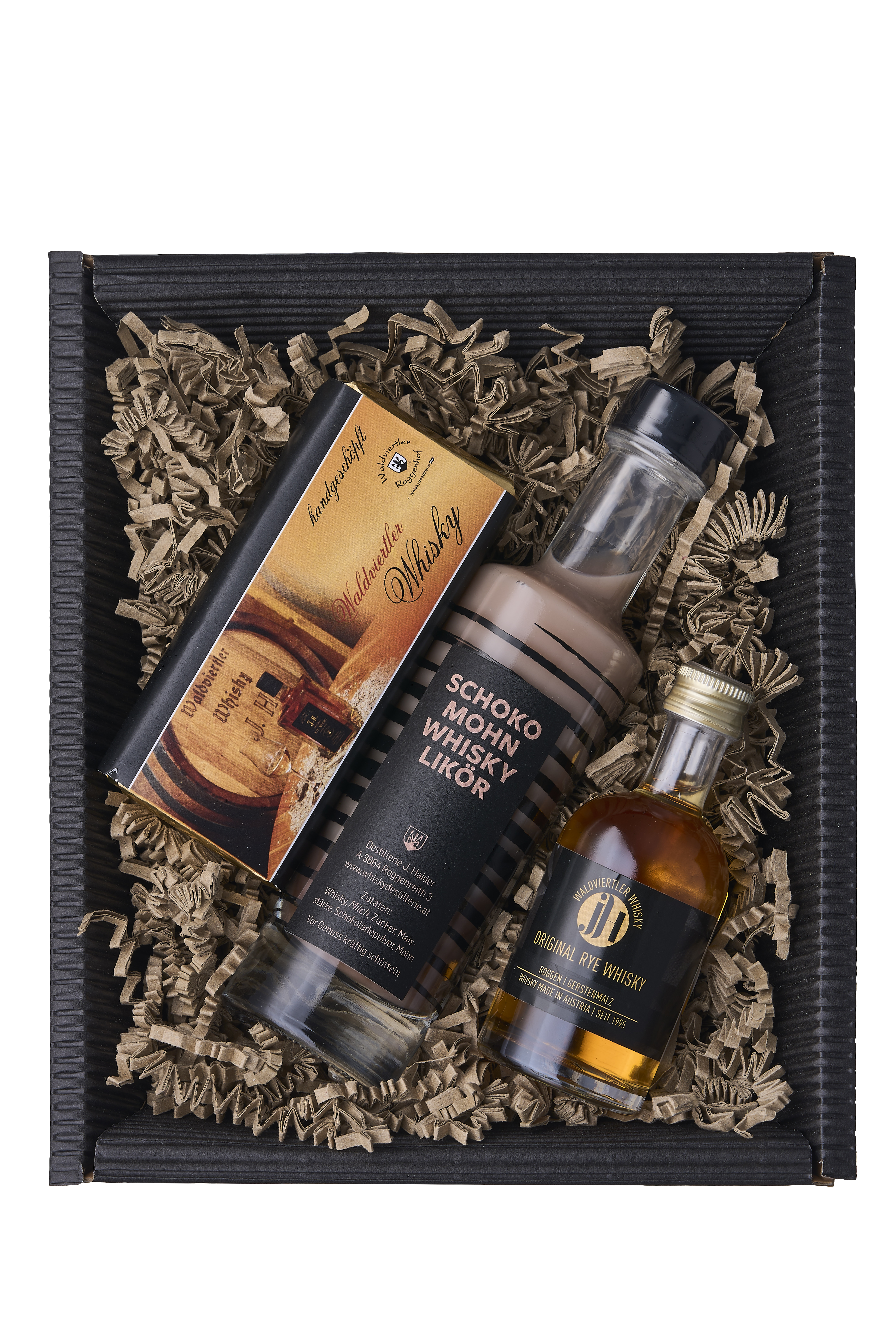 Süße Whiskybox Schokolade