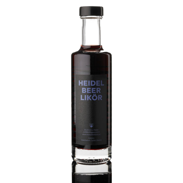 Heidelbeerlikör 0,35l - Waldviertler Whisky